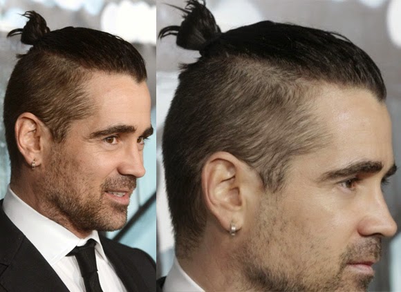 estilo de cabelo samurai